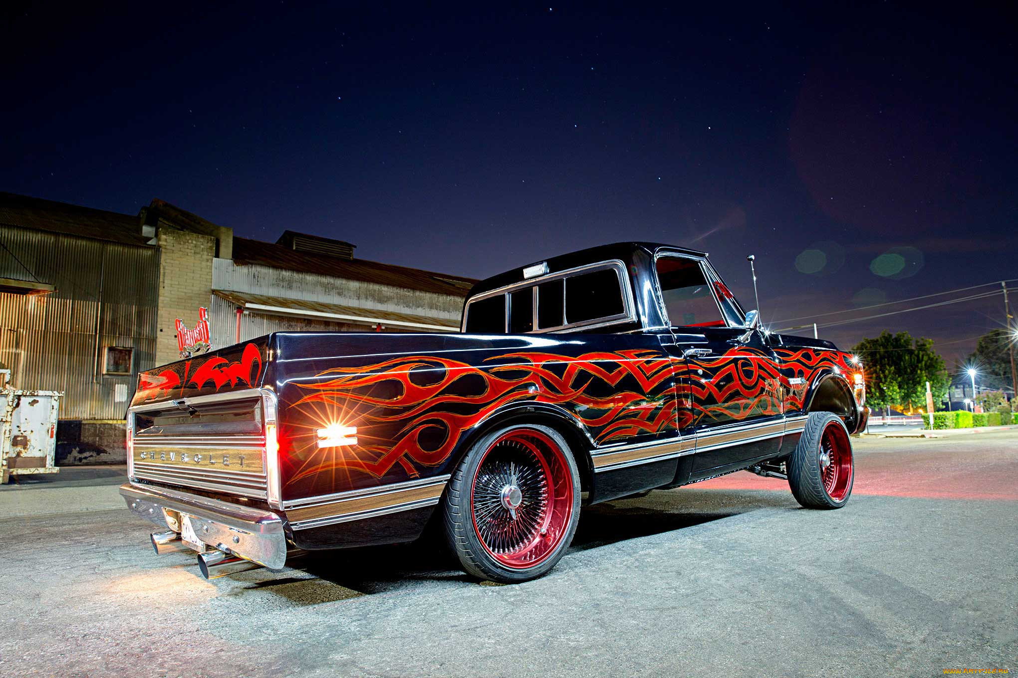 , custom pick-up, chevrolet